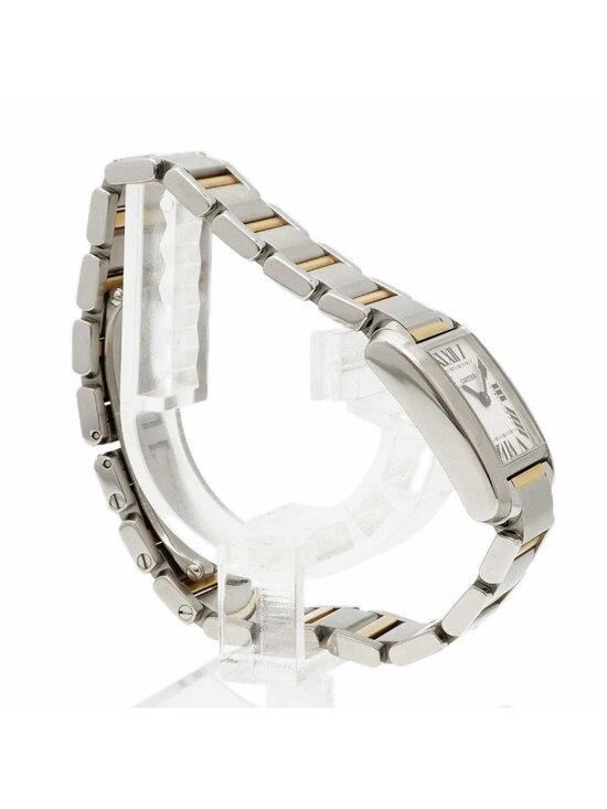 Cartier Tank Francaise SM White Dial Watch main image 5